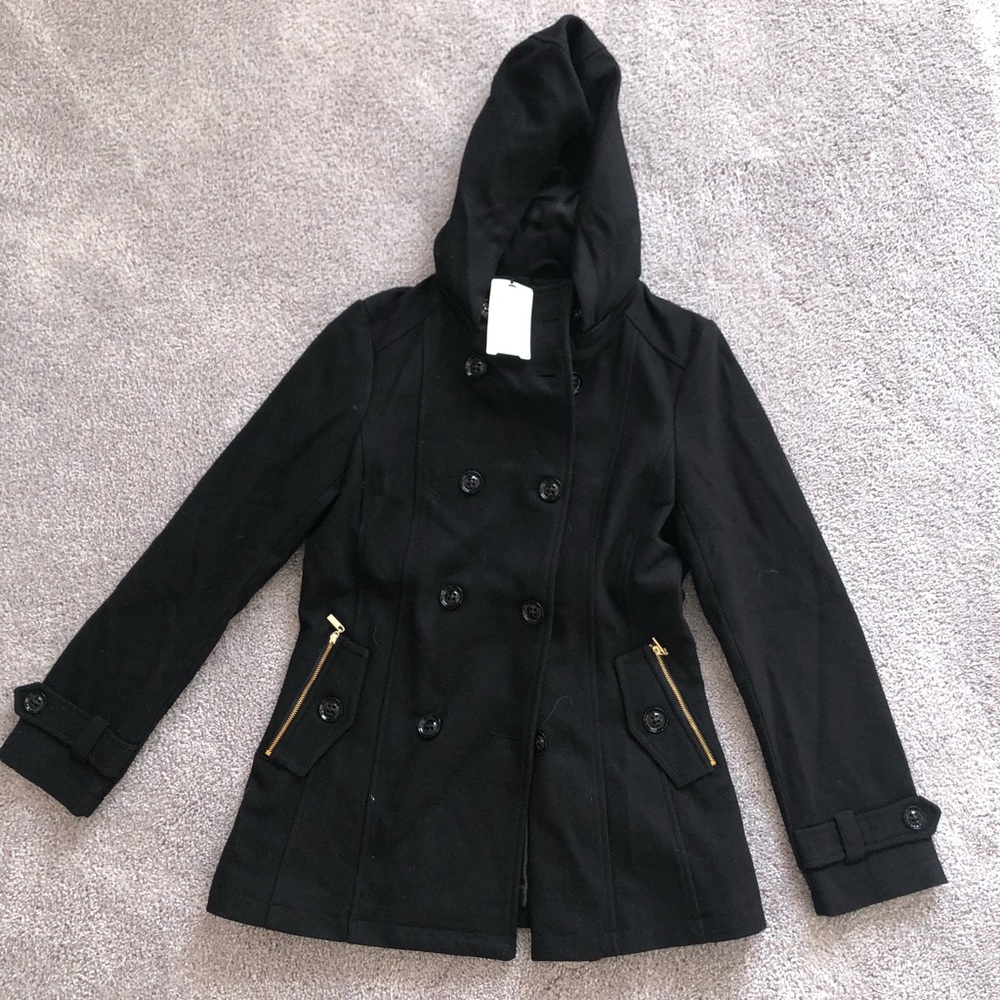 Guess Black Coat (never worn before)